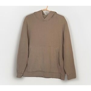 Lululemon Men's Steady State Pullover Hoodie Tan Size M